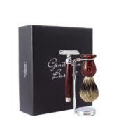 Set de rasage Sécurité Bois de violette - Gentleman Barbier