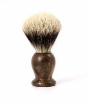 Blaireau Gentleman Barbier - Ronce de noyer blanc