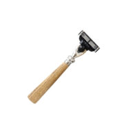 Rasoir Gentleman Barbier / MACH3 - Chêne