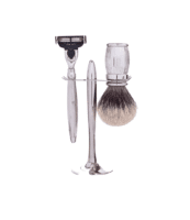 Set prestige Mach3 finition palladium - Plisson 1808